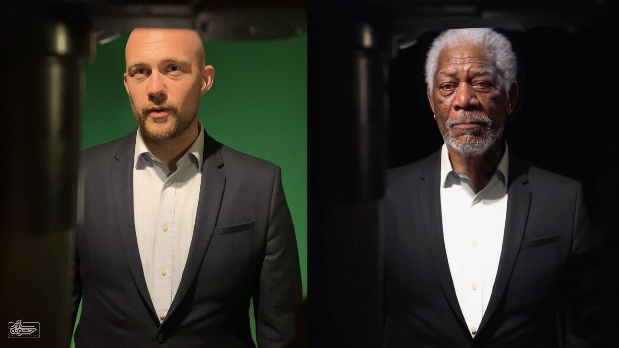 MorganFreeman_Deepfake_02 سائد حسونه | تاريخها منذ البداية | ما هي تقنية التزييف العميق "deepfakes" وكيف يمكنك اكتشافها؟