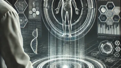 الذكاء الاصطناعي في الطب، اكتشاف الأدوية، مكافحة الأمراض، التشخيص الطبي، التحليلات التنبؤية، التكنولوجيا الصحية